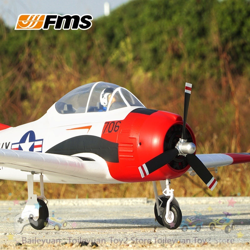 Rc Helicopter Large - Nuovo Aereo RC FMS T28 Trojan