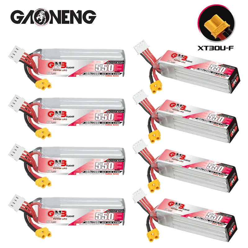 Rc Helicopter Parts - Batteria Lipo GNB HV 11.4V 550mAh