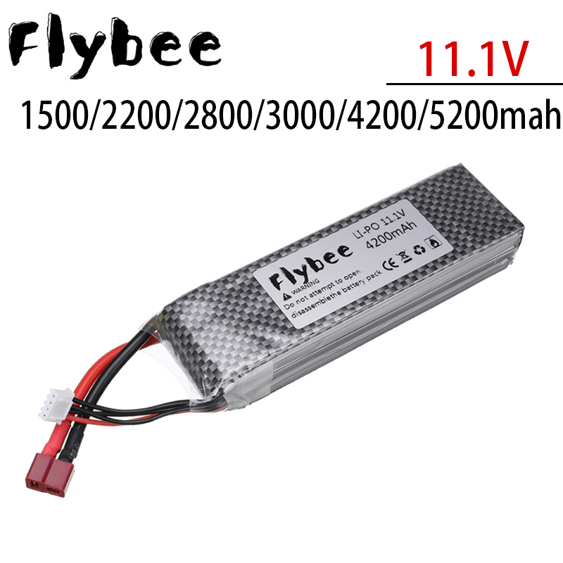Rc Helicopter Parts - Batteria LIPO 11.1V 3S 1500/2200/2800/3000/4200/5200mah per