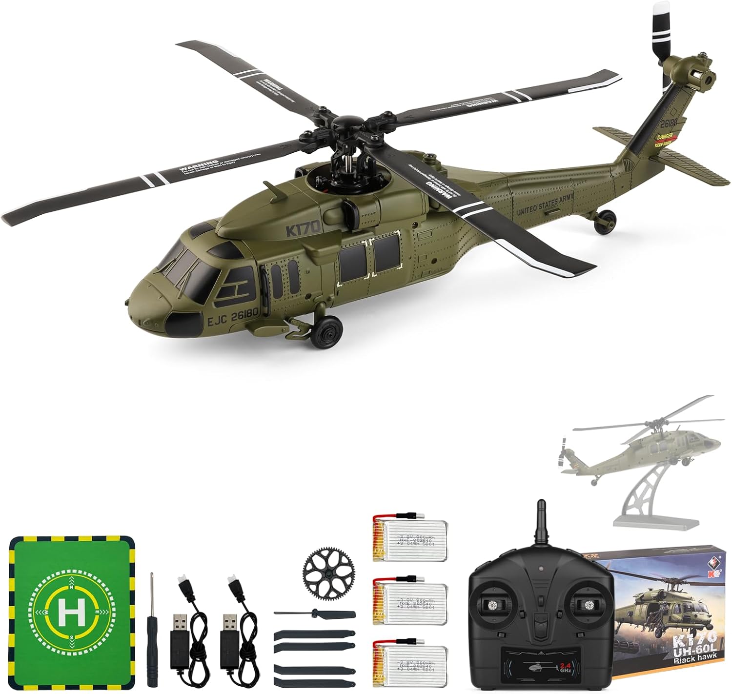 WLtoys K170 Elicottero RC brus - Rc Helicopter Case recensione e prezzo
