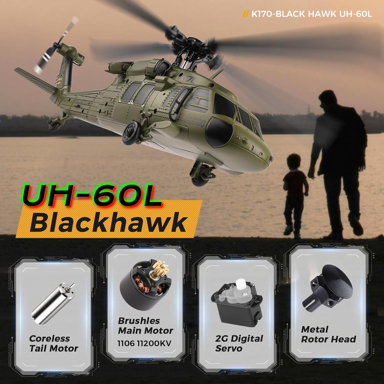 WLtoys K170 Elicottero RC brus - Rc Helicopter Case recensione e prezzo