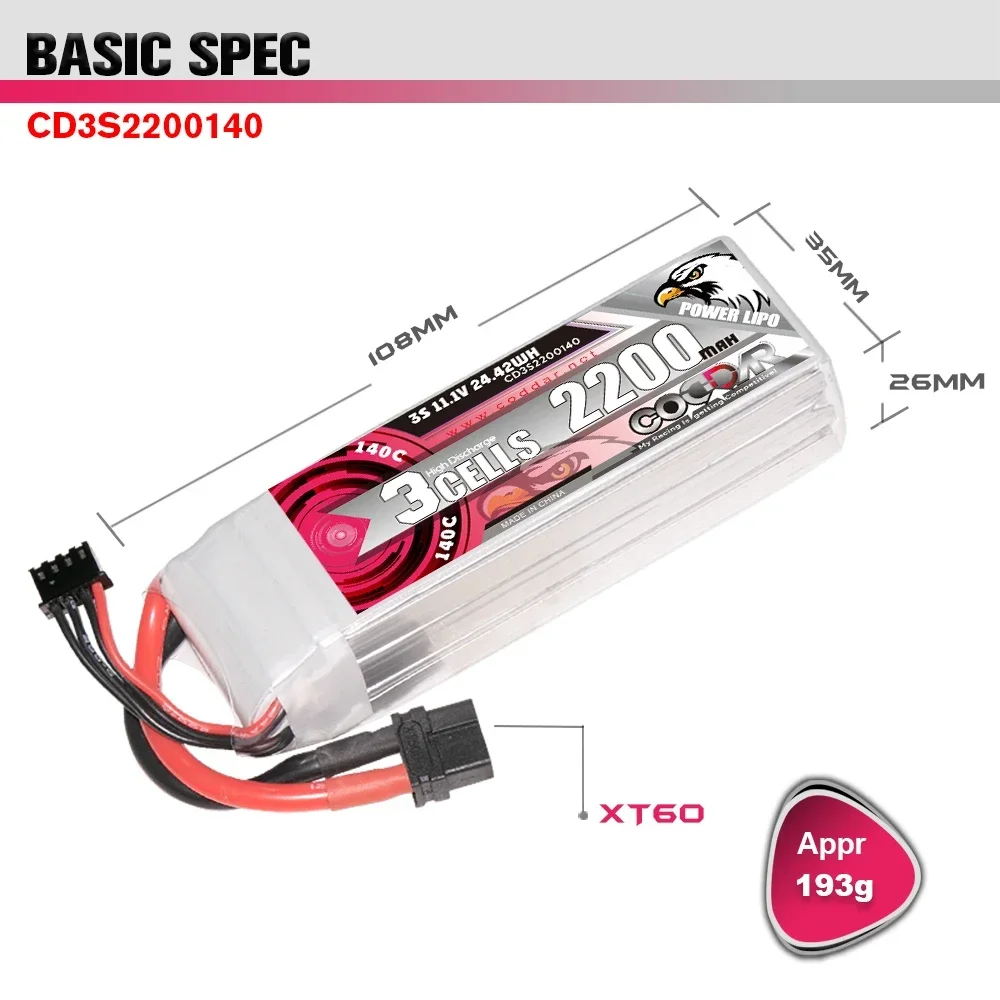 Batteria Li-po 2200mAh 3S 11.1 - Rc Helicopter Case recensione e prezzo