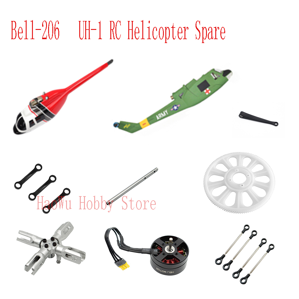 Flywing bell206 UH1 Bell-206 U - Rc Helicopter Gyro recensione e prezzo